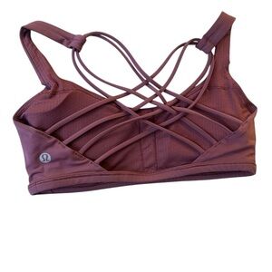 lululemon athletica Strappy Sports Bra - Brown